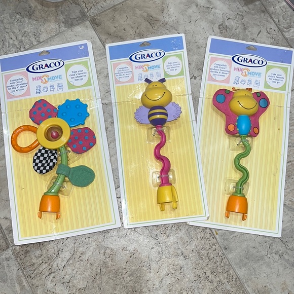 Graco Toys New Set Of 3 Graco Mix Move Interchangeable Toy System